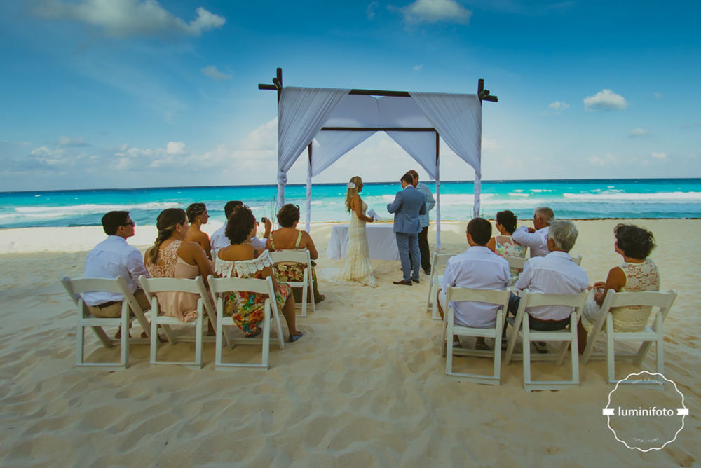 Foto Destination Wedding Cancún – Rochelle e Alex –  México - Imagem 27