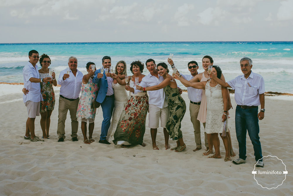 Foto Destination Wedding Cancún – Rochelle e Alex –  México - Imagem 42