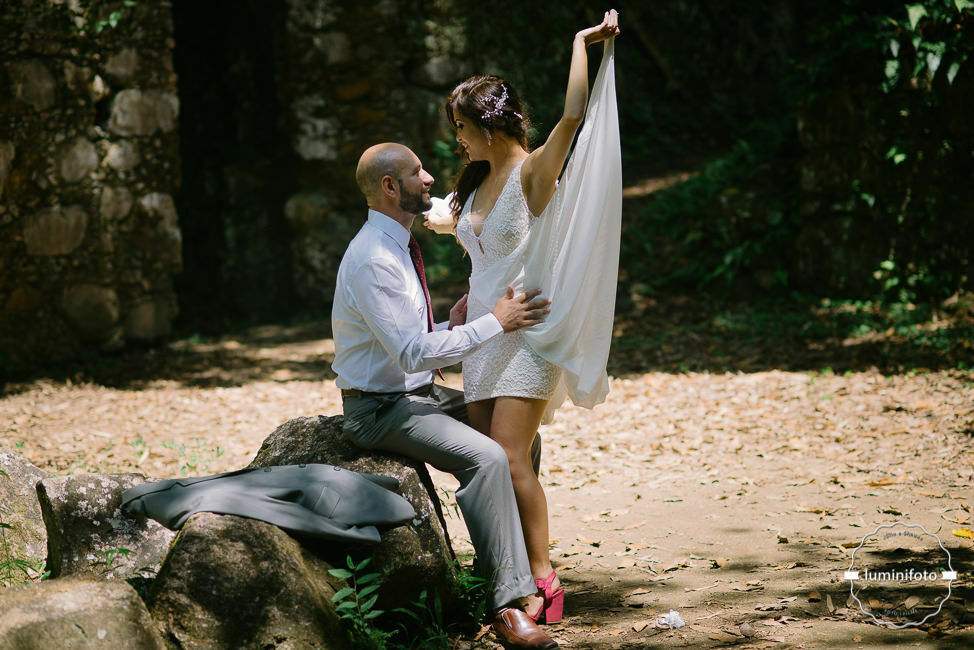Foto Trash the Dress Sarah e Pedro e a intensidade do Amor - Ubatuba/SP - Imagem 17
