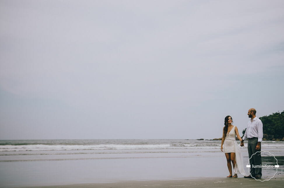 Foto Trash the Dress Sarah e Pedro e a intensidade do Amor - Ubatuba/SP - Imagem 31